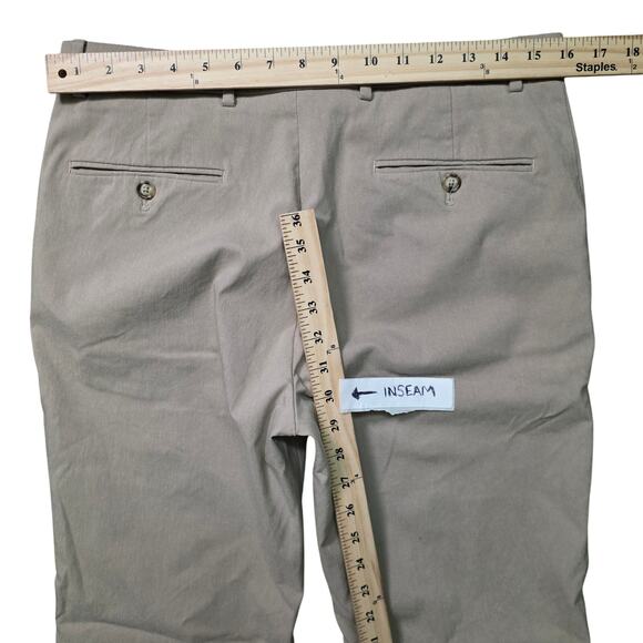Tommy Hilfiger Chino Pants Men’s 32x32 Beige Straight Fit RN 90736 - Picture 4 of 6